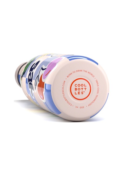 Cool Bottles The Bolttle Sticker Fever Termos Matara 500 Ml Çok Renkli