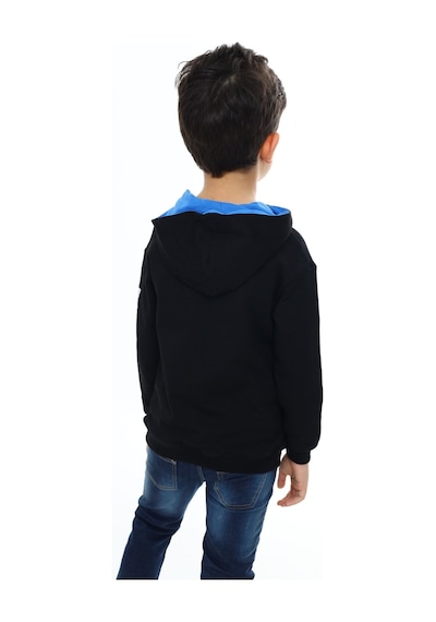 Toontoy Kids Toontoy Erkek Çocuk Relax Fit Kapüşonlu Cepli Hafif Düşük Omuz Baskılı Sweatshirt - 2 İplik Siyah Toontoy Kids Toontoy Erkek Çocuk Relax Fit Kapüşonlu Cepli Hafif Düşük Omuz Baskılı Sweatshirt - 2 İplik Siyah