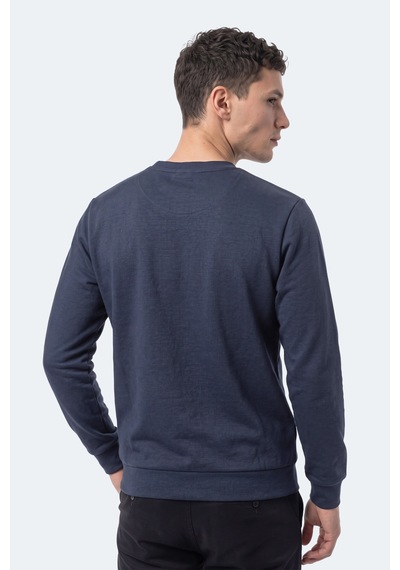 Slazenger Klahan I Erkek Lacivert Sweatshırt