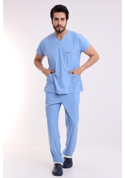 Bflex Soft Yarasa Kol Takım - 6413 Açık Mavi-7229