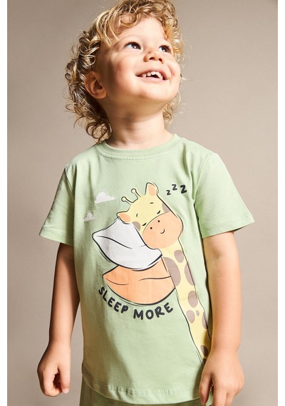 Defacto %100 Pamuk 2li Ayıcıklı Ecru Pijama Takımı Erkek Bebek G8862a526smgn1216 Yeşil-gn1216 Defacto %100 Pamuk 2li Ayıcıklı Ecru Pijama Takımı Erkek Bebek G8862a526smgn1216 Yeşil-gn1216
