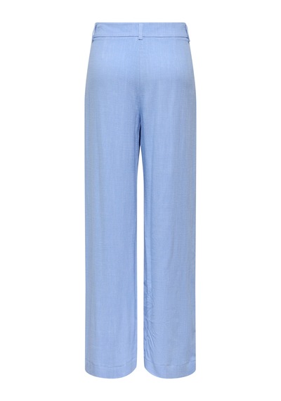 Only Onlsiesta Yüksek Bel Bol Paça Pantolon Bayan Pantolon 15367424 Mavi