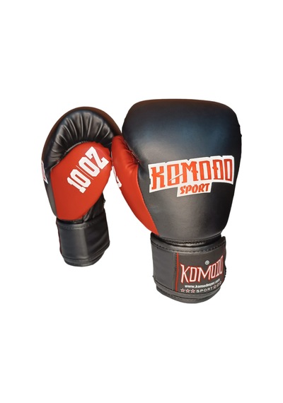 Komodo Sport Boks Eldiveni/kıck Boks Eldiveni/muay Thai Eldiveni Siyah