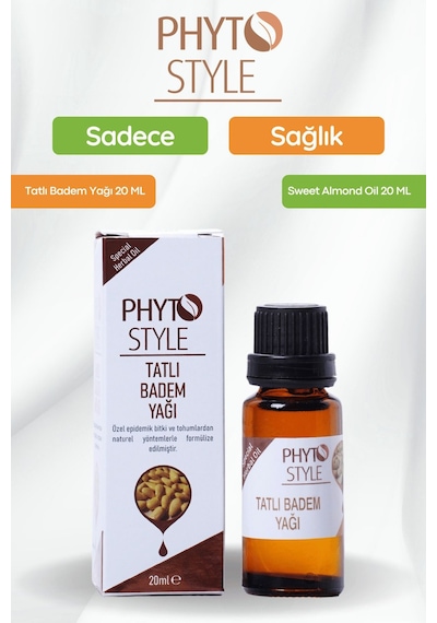 Phtyo Style Tatlı Badem Yağı 20 ML