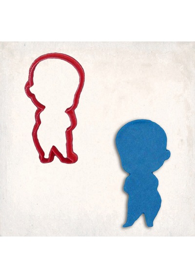 Boss Baby Kurabiye Kalıbı Şekillendirici Kopat KIrmızı