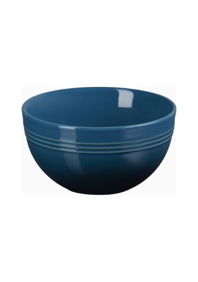 Le Creuset Coupe Snack Kasesi Modern Seramik Tasarım 12cm Koyu Turkuaz