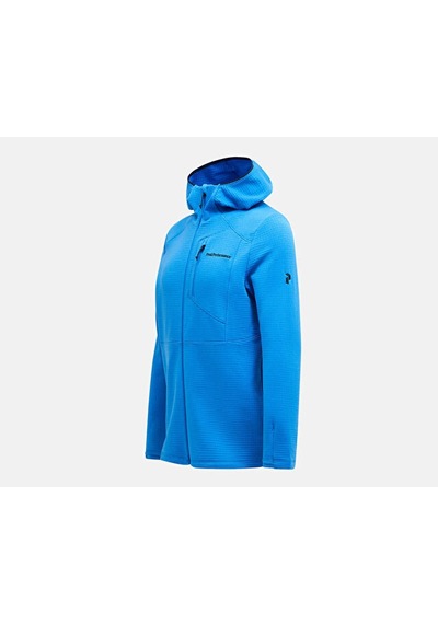 Peak Performance M Traıl Polartec Zıp Hood Erkek Günlük Sweatshirt G80169050t Mavi