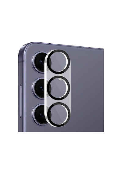 Buff Galaxy Uyumlu  S24 Plus Avantaj Paket - Glass Ekran Koruyucu + Şeffaf Kılıf + Lens Koruyucu