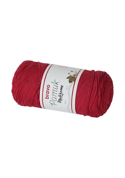 Pamuk Makrome İplik 250 Gr 240 Metre Koton Renk Kodu: 401 Kırmızı