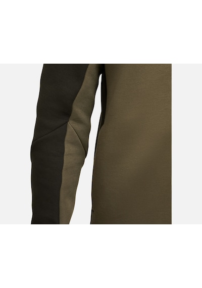 Nike Sportswear Tech Fleece Windrunner Ss25 Full-zip Hoodie Erkek Sweatshirt-sportxoutlet Haki