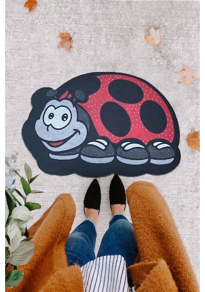 Pvc Ladybird Özel Tasarım Iç Ve Dış Kapı Önü Paspasları