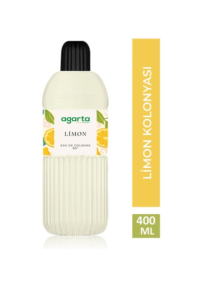 Agarta Pet Şişe 80 Derece Limon Kolonyası 400 ML