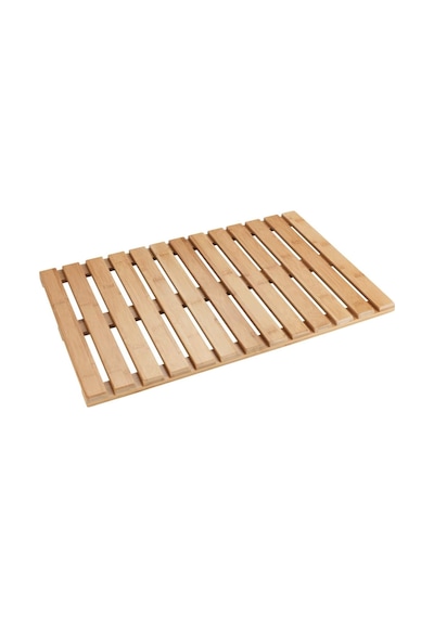 Wenko Küvet Matı İç Ve Dış Mekan Bambu 40 X 60 Cm Banyo Matı, Duş Matı, Küvet Matı, Kaymaz Tabanlı Havuz Mat Diğer