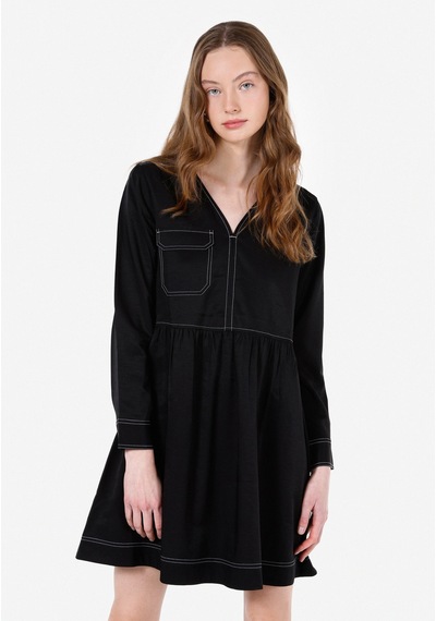 Colin's Colins Siyah Kadın Elbise Cl1072482 Q1.v2 Blk Siyah