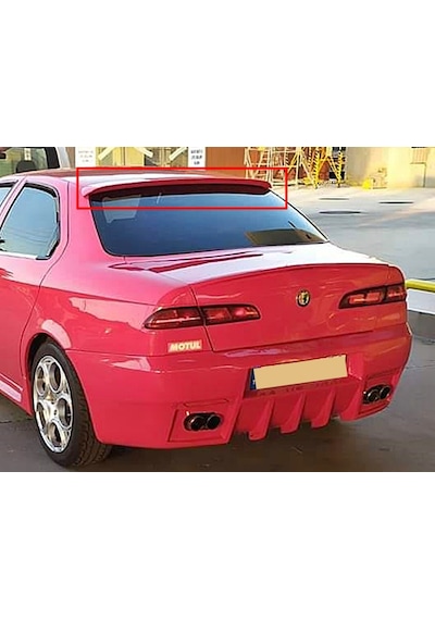 Alfa Romeo 156 Cam Üstü Spoyler