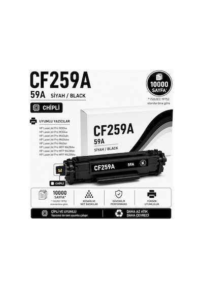 Hp Cf259a Siyah