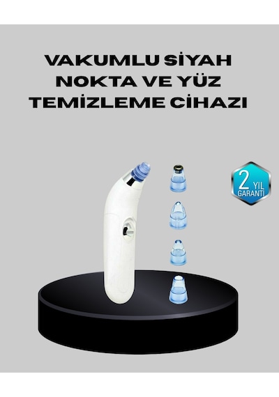 5 Kademeli Vakumlu Gözenek Temizleyici - Su Geçirmez Ve Taşınabilir Siyah Nokta Cihazı
