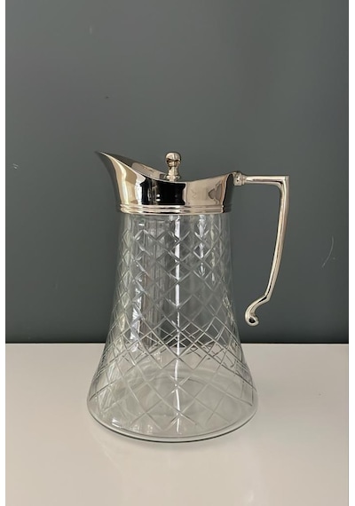 Lamedore Jug Sürahi Nikel 18x15,5x23,5 Cm
