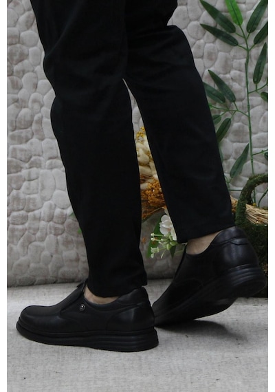 Pierre Cardin 14602 Erkek Comfort Ayakkabı - Siyah Siyah