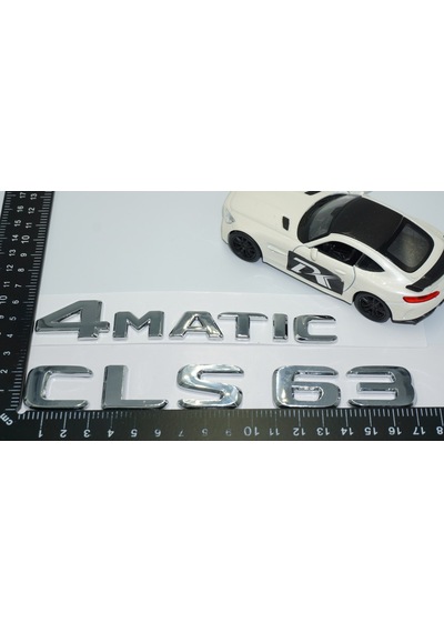 Dk Tuning Cls63 4matic Bagaj Krom Abs Yazı Logo Benz İle Uyumlu