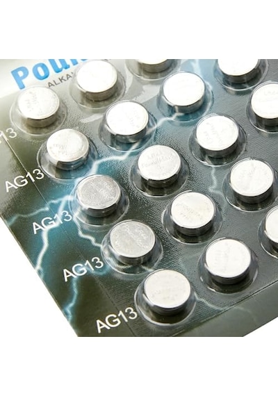 20 X Poundmax Lr44 Ag13 1,5 V Poundmax Alkalin Düğme Pil, Cıvasız, Sızdırmaz, Uzun Süreli Dayanıklılık, Oyuncaklar, Ölçüm Cihazları Ve Hesap Makineleri İçin A76, G13, L1154, Sr44, G13a İle Uyumlu