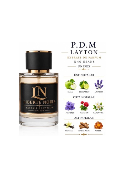 P.d.m Layton Unısex Parfüm%40 Esans 50 Ml Extraıt De Parfum Diğer