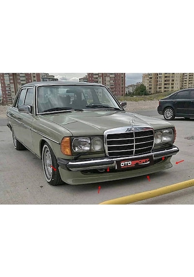 Mercedes W123 Ön Tampon Eki Fiberglass Boyasız