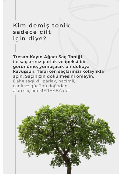 Kayın Ağacı Özlü Güçlendirici Ve Canlandırıcı Saç Toniği 125 Ml 18522125