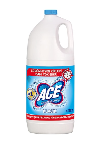 Ace Çamaşır Suyu Klasik 4 L 2 Adet