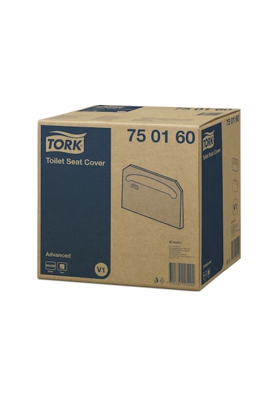 Tork 750160 Klozet Kapak Örtüsü 20 Paket 250 Yaprak Beyaz