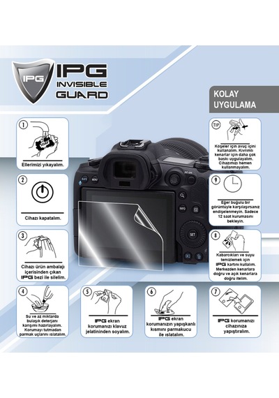 ipg Xiaomi Yi 4k Action Camera Ekran Koruyucu (2 Adet)