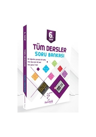 Karekök 6.Sınıf Tüm Dersler Soru Bankası - Karekök 6 Sınıf
