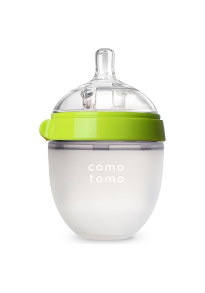 Comotomo Antikolik Yavaş Akışlı Silikon Biberon 150 ML - Yeşil