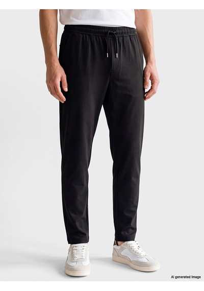 Lcw Vision Siyah Loose Fit Erkek Eşofman Altı