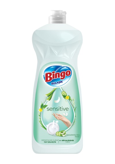 Bingo Elde Bulaşık Deterjanı Sensitive 1500 Ml 4 Adet