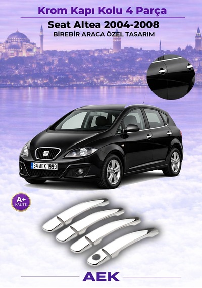 Seat Altea Kapı Kolu 2004-2008 Paslanmaz Çelik