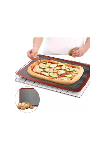 Silikon Delikli Mat 40x60 Cm Çok Renkli