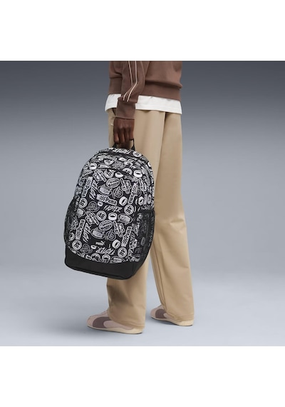 Puma Academy 29l All-over Print Sırt Çantası C-pum091150p08p08 Siyah