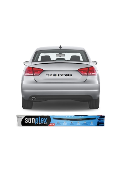 Skoda Süper B Spoiler Anatomik Parlak Siyah Pleksi