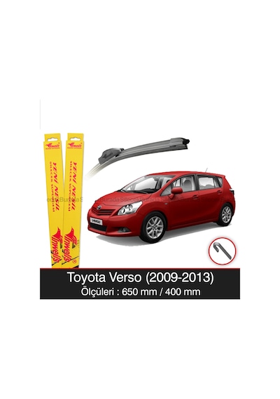 Toyota Uyumlu Verso Silecek Takımı 2009-2013 İnwells Muz