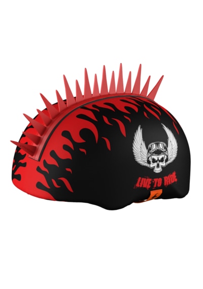Maskara Extreme Mohawk Kask Kılıfı, Değiştirilebilir Plastik Mohawk Aksesuarlı Snowboard Kayak Bisiklet Kask Kılıfı Mashc002 Kırmızı - Siyah Maskara Extreme Mohawk Kask Kılıfı, Değiştirilebilir Plastik Mohawk Aksesuarlı Snowboard Kayak Bisiklet Kask Kılıfı Mashc002 Kırmızı - Siyah