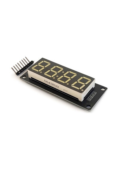 4 Basamaklı Led Gösterge Modülü 7-segment Tm1637