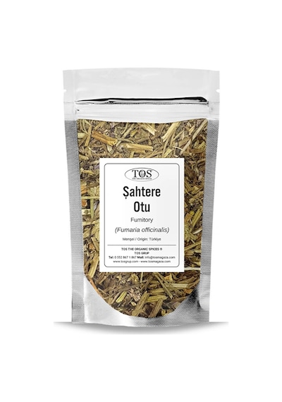 Tos The Organic Spices Şahtere Otu 50 G Fumaria Officinalis