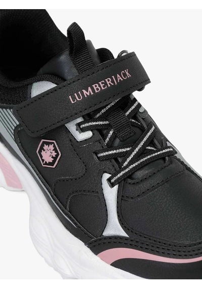 Lumberjack 6w Key 6pr Kız Çocuk Siyah Spor Ayakkabı - 102697330