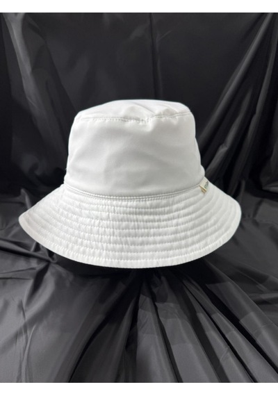 Benitto Kids Erkek Çocuk Desenli Bucket Şapka 7006 Beyaz