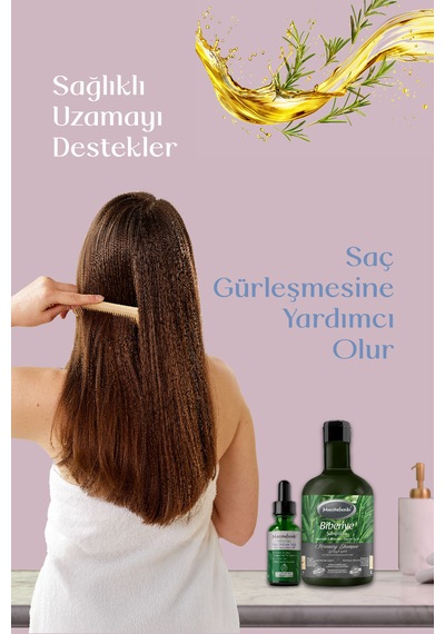 Mecitefendi Zerafet Biberiye Saç Bakım Seti
