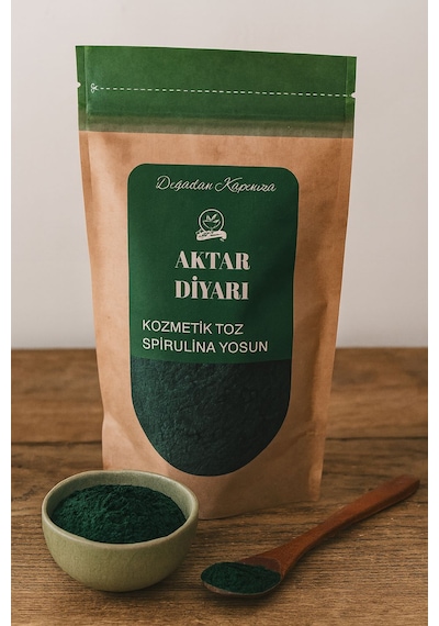 Kozmetik Spirulina Toz Yosun 50 Gr Aktar Diyarı Diğer
