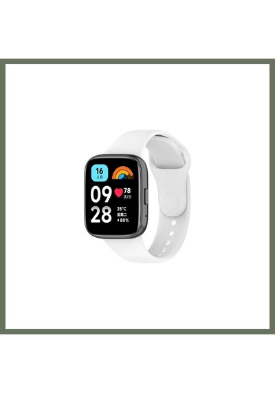 Bezos Redmi Watch 3 Active Klasik Kordon - Beyaz Bezos1