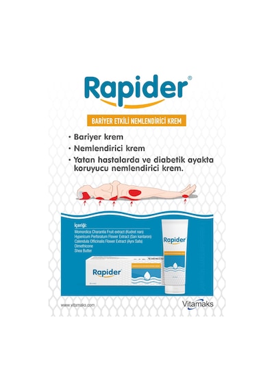 Rapider Nemlendiricili Bariyer Krem 66 ML