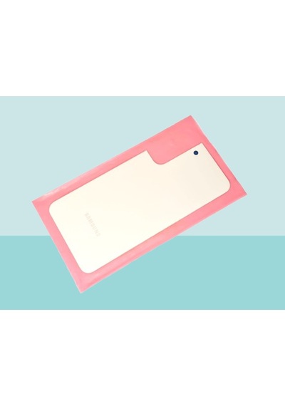 Tkgz - Samsung Galaxy Uyumlu S22 Plus Arka Kapak Batarya Kapağı - Pembe Çok Renkli